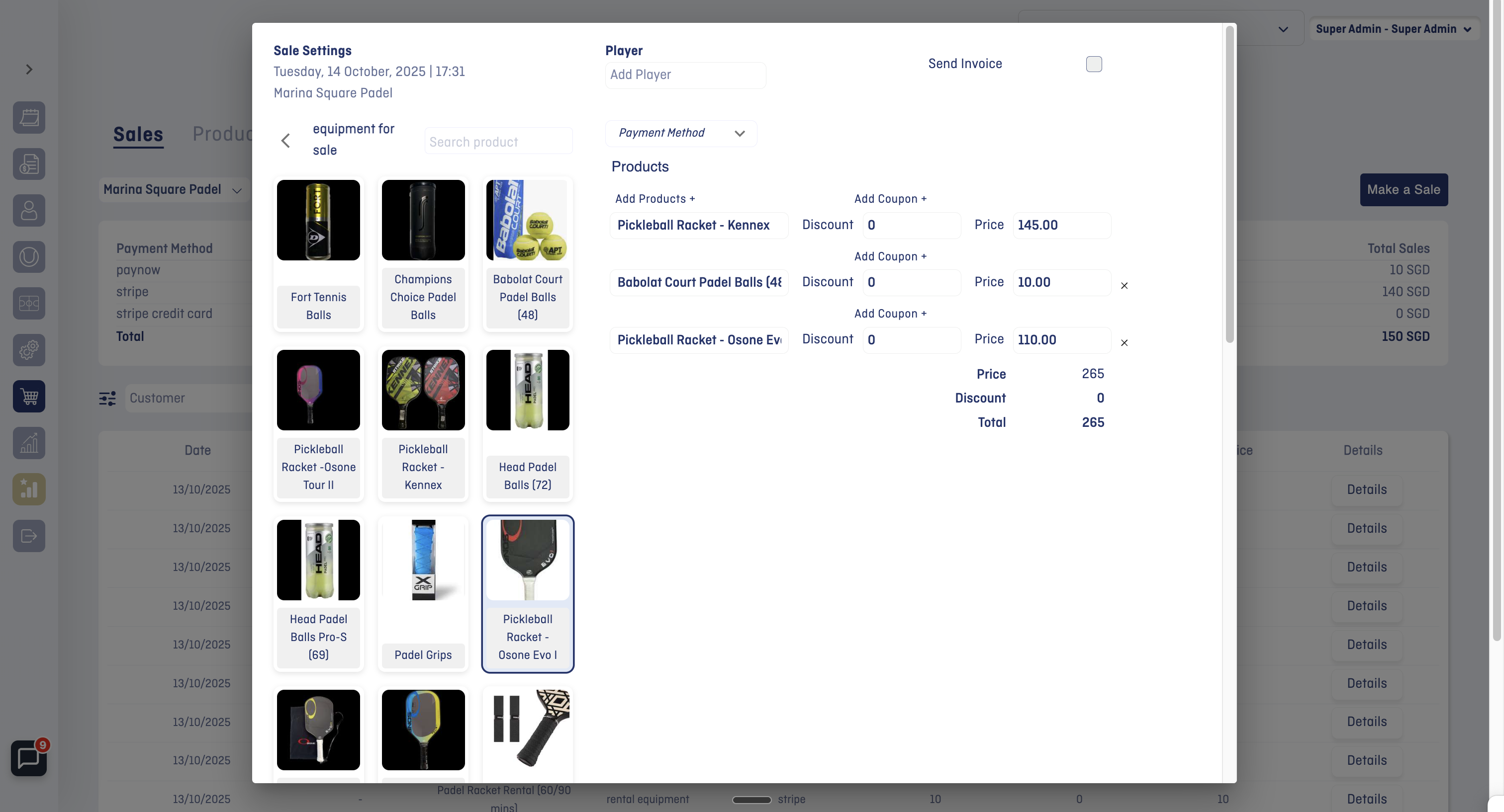 Point of Sale System