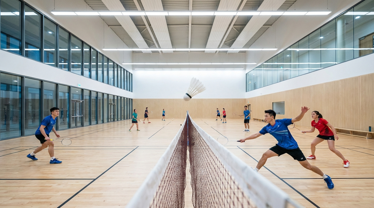 Badminton facility