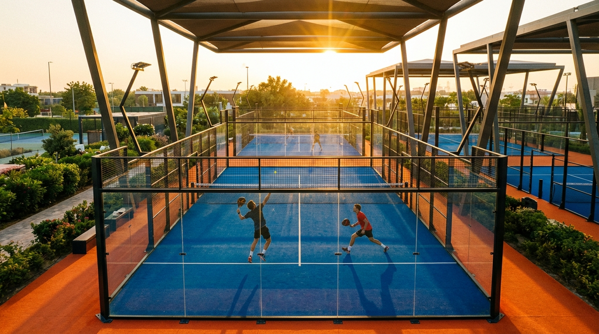 Padel facility
